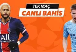 PSG-Manchester City maçında canlı bahis heyecanı Misli.com'da!