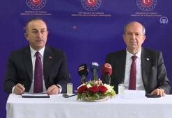 Kıbrıs zirvesi sona erdi! Çavuşoğlu ve Ersin Tatar'ndan ortak açıklama