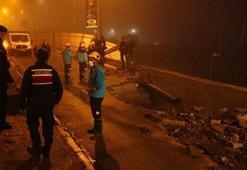 Karadeniz Sahil Yolu'nda ana isale hattı patladı!