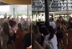 Antalya'da otelde rezalet! Yüzlerce kişi kuralları altüst etti