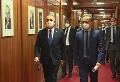 Bakan Çavuşoğlu, Alman mevkidaşı Maas ile görüştü