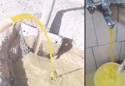 Musluktan sular sarı renkte aktı! Hatlar acilen kesildi...