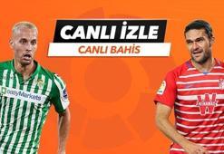 Real Betis - Granada  maçı Tek Maç ve Canlı Bahis seçenekleriyle Misli.com’da