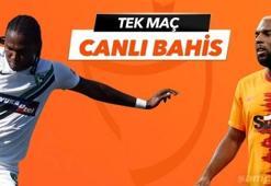 Denizlispor - Galatasaray maçı Tek Maç ve Canlı Bahis seçenekleriyle Misli.com’da