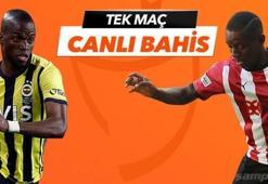 Fenerbahçe - Sivasspor maçının heyecanı Tek Maç ve Canlı Bahis seçenekleriyle Misli.com’da
