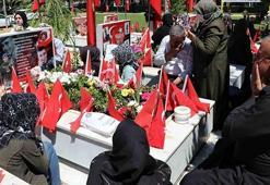 Şehitliklerde hüzünlü bayram arifesi
