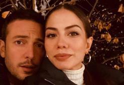 Demet Özdemir, Oğuzhan Koç'u öpücüklere boğdu!