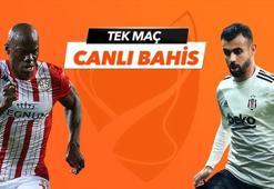 Antalyaspor - Beşiktaş  maçı Tek Maç ve Canlı Bahis seçenekleriyle Misli.com’da