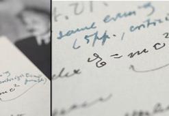 Einstein’ın E=mc² formülünü içeren  mektubu 1,2 milyon dolara satıldı