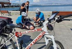 Bisikletli ambulanslarla anında acil müdahale