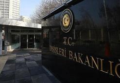 Dışişleri Bakanlığı'ndan Suriye açıklaması