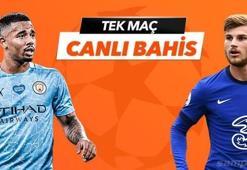 Manchester City - Chelsea maçı Tek Maç ve Canlı Bahis seçenekleriyle Misli.com’da
