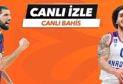 Barcelona - Anadolu Efes maçı Tek Maç, Canlı Bahis ve Canlı İzle seçenekleriyle Misli.com'da