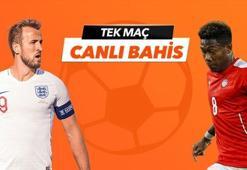İngiltere - Avusturya maçı Tek Maç, Canlı Bahis ve Canlı İzle seçenekleriyle Misli.com'da
