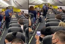 Uçakta 3 kadın, 2 erkeğin tacizine uğradığını iddia etti, ortalık karıştı!