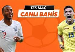 İngiltere - Romanya maçı Canlı Bahis seçenekleriyle Misli.com’da
