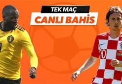 Belçika - Hırvatistan maçı Tek Maç ve Canlı Bahis seçenekleriyle Misli.com’da