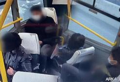 Minibüste mide bulandıran görüntüleri ortaya çıktı! 4 kadına...