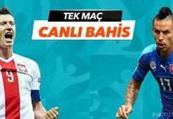 Polonya - Slovakya maçı canlı bahis heyecanı Misli.com'da