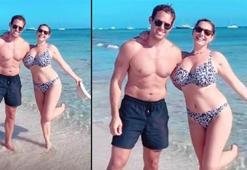 Kelly Brook ve sevgilisi çok uyumlu!
