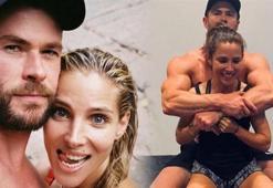 Chris Hemsworth eşi Elsa Pataky'nin doğum gününü kutladı!