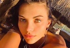 Tuvana Türkay yürek hoplattı! Bikinisindeki detay Instagram'ı salladı