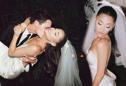 Ariana Grande'nin düğün fotoğrafları ortaya çıktı!