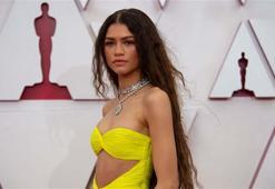 Zendaya, Oscar törenine damga vurdu! 6 milyon dolarlık kolye...