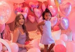 Khloe Kardashian'dan kızı için lüks parti!