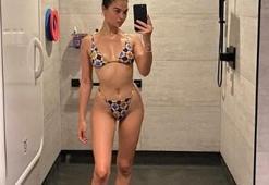 Victoria Secret meleği Shanina Shaik Instagram'ı sallıyor!