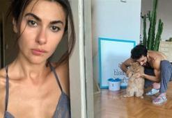 Nesrin Cavadzade sevgilisi Gökhan Alkan'ın ev halini paylaştı