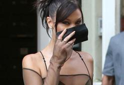 Bella Hadid'den olay paylaşım! Çıplak fotoğraf...