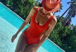 Kara bulutlar dağıldı! Beren Saat'ten tatil pozu