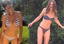 Elizabeth Hurley nerede olduğunu sır gibi saklıyor!