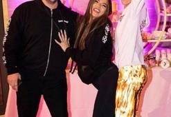 Khloe Kardashian'ın lüks partisi! Maskeli ve dezenfektanlı...