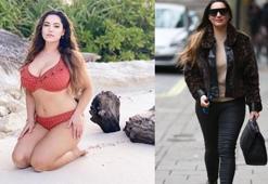 Kelly Brook her sabah işe gidiyor