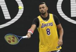 Nick Kyrgios, Nadal karşısına Kobe Bryant formasıyla çıktı!