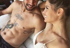 Mauricio Isla, çocuğunun annesi Gala Caldirola ile evlendi
