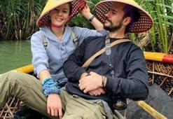 Burcu Biricik ve eşi Emre Yetkin Vietnam'da aşk tazeliyor