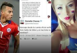Daniella Chavez, Eduardo Vargas ile fena kapıştı!