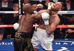 Floyd Mayweather - Conor McGregor maçından kareler