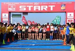 Vodafone İstanbul Yarı Maratonu koşuldu