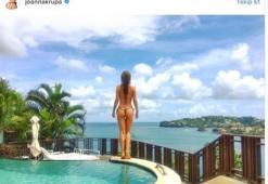 Joanna Krupa yine çırılçıplak!