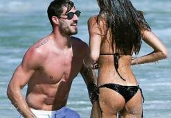 Kevin Trapp ve sevgilisi Izabel Goulart kış tatilinde