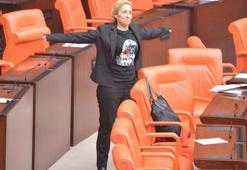 Melda Onur TBMM Genel Kurulu'na böyle geldi