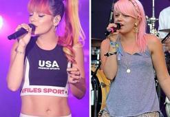 Lily Allen formunu patates cipsine borçlu!