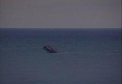 Kilyos'ta batan gemi