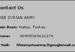 Ana üs: Hatay, Turkey