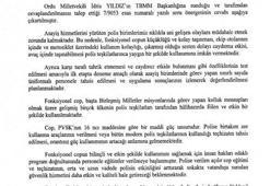 'Demir coplar alındı çünkü...'