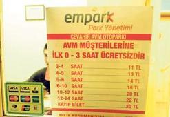 AVM'lerde park kavgası